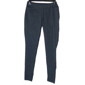 Lildy Womens Grey Cotton Pockets Denim Skinny Jean Jeggings Size S-M